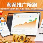 淘系付费推广爆款秘籍：理论+实战，系统化引爆店铺日入过万！