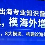 出海爆发增长：从0到1的8大模块构建终极海外增长引擎！