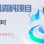 闲鱼虚拟资料爆赚秘籍：新手每日1小时轻松日入500+元！