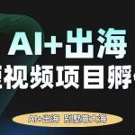 AI驱动的TikTok出海短视频变现秘笈：从0-1孵化项目，轻松月入过万