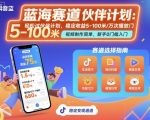 抖音蓝海赚钱秘籍：零基础视频过伙伴计划，万次播放暴赚100元稳收益！