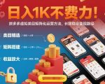 爆赚秘籍！拼多多虚拟类目矩阵运营，日入1K+稳定变现路径