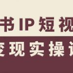 爆款读书IP短视频变现实操课：轻松月入过万终极指南