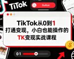 7天解锁TikTok暴利副业：手把手教你零基础躺赚月入过万（限时加赠流量秘籍）