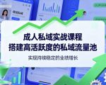 引爆私域流量：实战课程7天构建超高活跃度池，业绩暴涨秘籍！