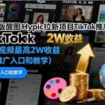 TikTok狂赚2万秘诀！HYPIC国际版拉新保姆级教学（附教程）