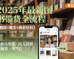 2025年图书带货爆款秘籍：剧综+图文+政史社科全覆盖，自然流达人分销零囤货无售后！
