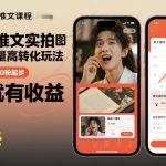 小说推文实拍双图文：爆量高转化神技！0粉秒赚大钱，日入千元秘诀全公开