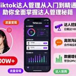 TIKTOK达人管理终极秘籍：从新手到高手的全面指南