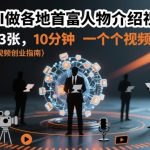 AI一键生成全球首富视频：10分钟日赚千元，流量爆炸秘籍！