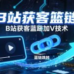 B站蓝链跳转加V技术：高效获客终极秘籍