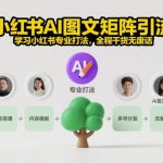 小红书AI图文矩阵引流秘籍：爆款专业打法全攻略，轻松引爆流量！