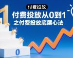 从0到1付费投放：底层心法终极爆款指南