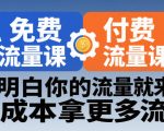 拼多多免费+付费流量课秘籍：低成本引爆海量流量，新手秒懂速成！
