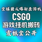 【2025暴利揭秘】CSGO搬砖赚钱日入500+，必看终极秘籍