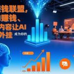 AI赚钱秘笈：用AI打造内容轻松月入过万，成为你的终极赚钱外挂！