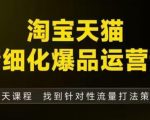 淘宝天猫爆品运营线下实战课：杭州9月12-14日高效拆解爆品打造终极秘籍（附赠全套音频字幕文档资源）