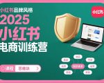 2025小红书电商爆款训练营：零基础速成大法，月入过万不是梦！