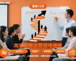 淘宝运营实战课2025新版：零基础到爆单大神，流量暴涨秘籍（12月更新）