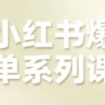 小红书电商爆单秘籍：全链路增长实战课程（最新版）