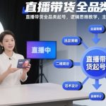 直播带货爆款起号秘籍：主播运营全流程+逻辑思维教学