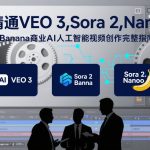 2026终极秘籍：掌握VEO 3、SORA 2、NANO BANANA商业AI视频创作革命指南