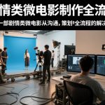 看完就能拍！保姆级剧情类微电影制作全流程：从沟通策划到拍摄制作一站式搞定