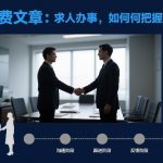 付费文章：求人办事，如何把握节奏