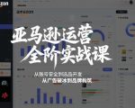 亚马逊运营全阶实战课，从账号安全到选品开发，从广告破冰到品牌构筑（更新2026）