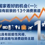 国家重点扶持的13个消费赛道，抢占先机！