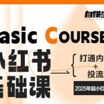小红书2025爆款课：内容+投流秘籍，自媒体生路速通必备