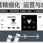 私域精细化运营与成交：搭建躺赚私域收入系统，让流量秒变留量高效复购