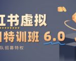 小红书虚拟项目特训课8.0，帮你从0到1打造稳定盈利的店铺，抓住流量红利（更新3月）