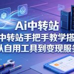 AI中转站手把手教学搭建，从自用工具到变现服务