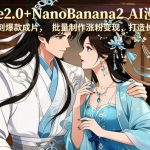 SEEDANCE2.0+NANOBANANA2 AI漫剧实战课，零基础复刻爆款成片涨粉变现，打造长久副业收益