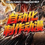 AI自动化动漫制作！CLAUDE FABLE 5接入HIGGSFIELD MCP，直接生成完整创意内容