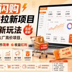 淘宝闪购一分购拉新项目8月最新玩法，每单20米，大厂高价项目，小白首选，操作简单，收益红利（更新0911）