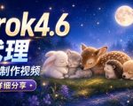 GROK 4.6代理自动制作视频！从提示词到成片全流程详细分享｜AI AGENT实操分享